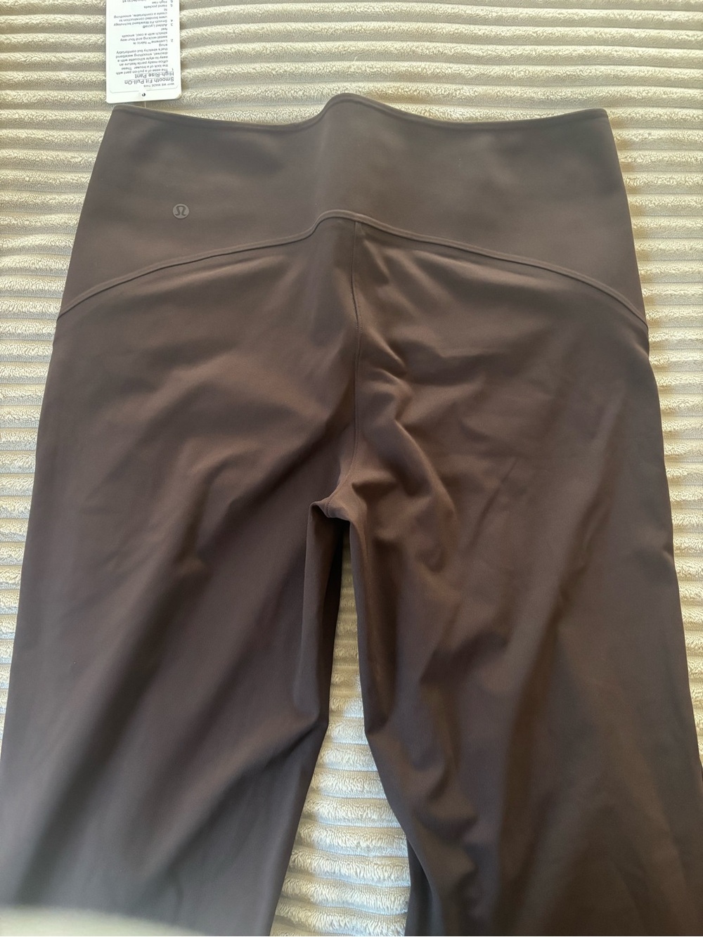 lululemon athletica Women's Brown Smooth Fit Pull-On High Rise Pants-wide Leg - Picture 3 of 4